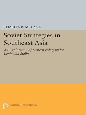 cover image of Soviet Strategies in Southeast Asia